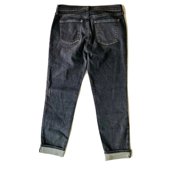 J Brand Womens Denim Gray Johnny Cropped Jeans Size 25 Obecura JB001564 - Picture 7 of 11